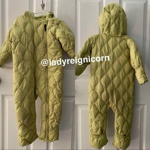 LANDS END 24 mo bunting suit EUC